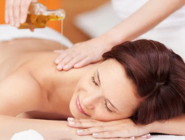 Relaxing Massage With Warm Oil